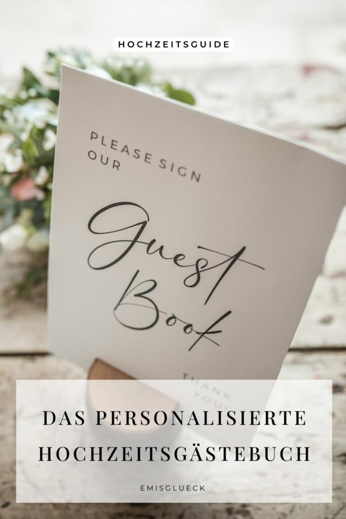 Personalisiertes Hochzeitsgästebuch Sprüche Und Fragen Zur Hochzeit